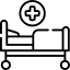 Hospital Bed Icon